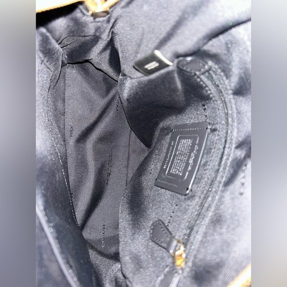 COACH Campus Backpack 23 In Black - Picture 8 of 9